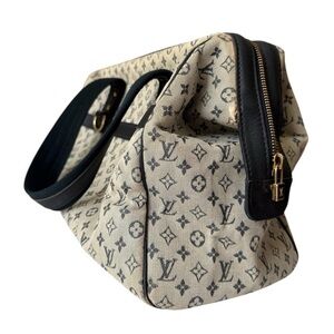 Authentic Vintage LV Louis Vuitton Josephine GM Mini Lin Monogram